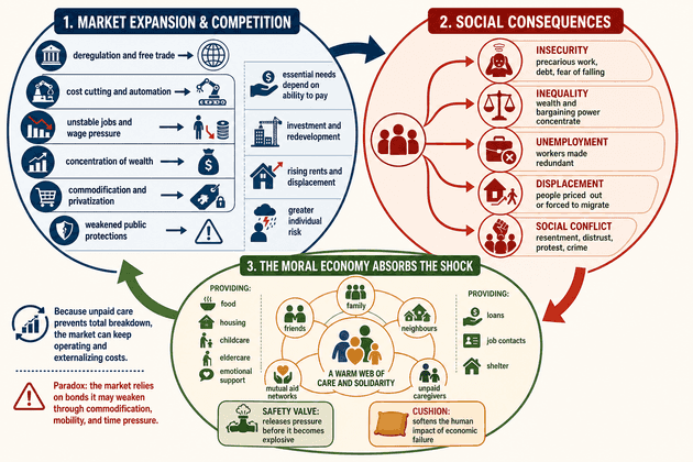 Market expansion, social consequences, and the moral economy
